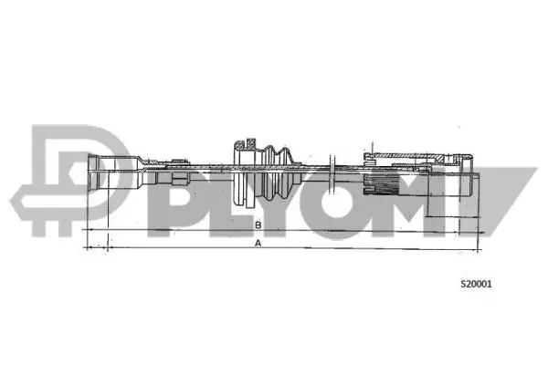 Speedometer Cable (P483129)