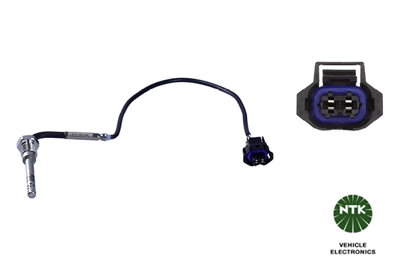 Sensor, exhaust gas temperature