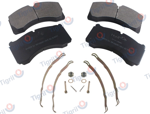 Brake Pad Set, disc brake (RO13.0006)