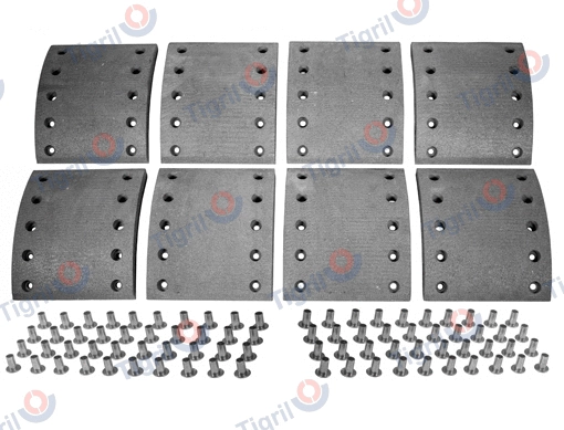 Brake Lining Kit, drum brake (BP13.0003)