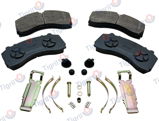 Brake Pad Set, disc brake (DB12.0012)