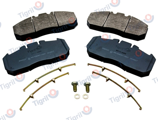 Brake Pad Set, disc brake (MA12.0003)
