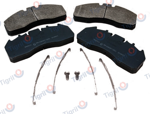 Brake Pad Set, disc brake (VO14.0001)
