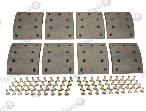 Brake Lining Kit, drum brake (DB13.0012)