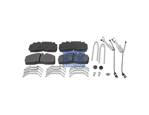 Brake Pad Set, disc brake (24416)