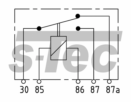 Relay, main current