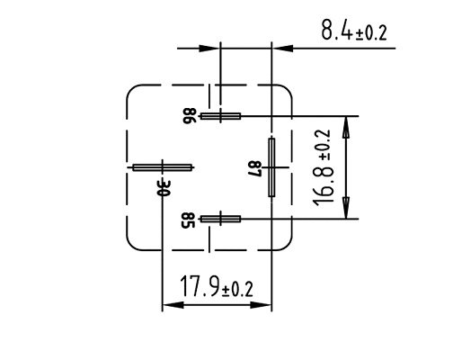 Relay, main current (WES22200117A)
