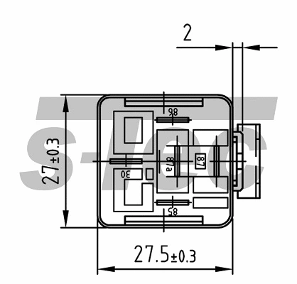Relay, main current
