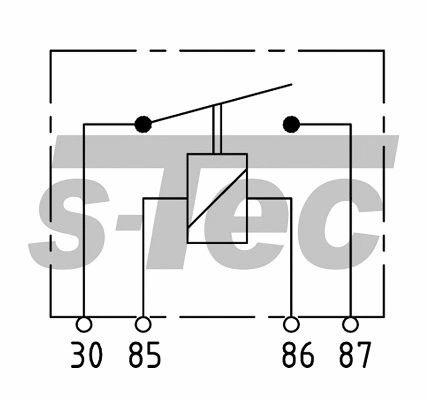 Relay, main current