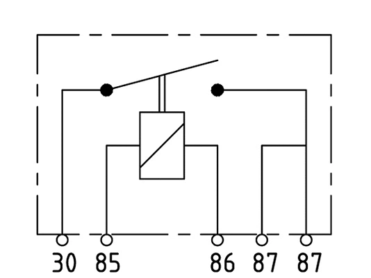 Relay, main current (WES20207000)