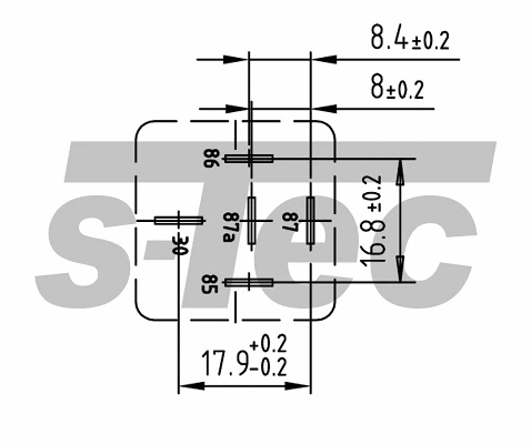 Relay, main current