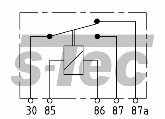 Relay, main current (WES20401100A)
