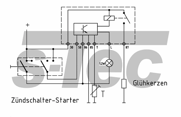 Control Unit, glow time