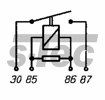 Relay, main current