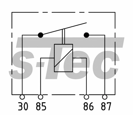 Relay, main current (WES20206100A)