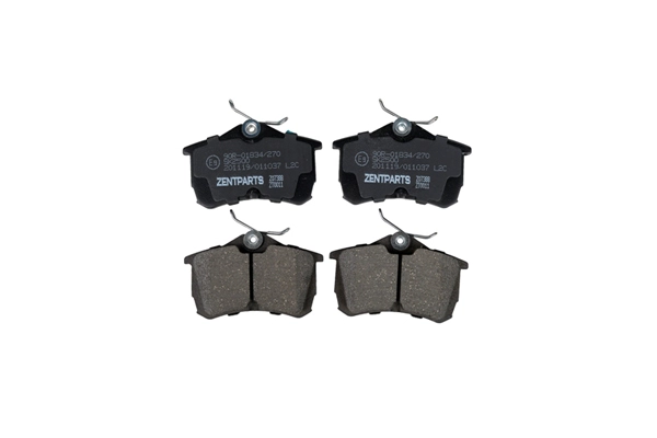 Brake Pad Set, disc brake (Z07388)