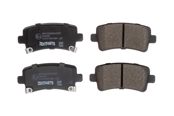 Brake Pad Set, disc brake (Z07407)