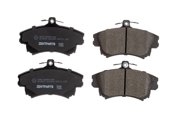 Brake Pad Set, disc brake (Z07406)