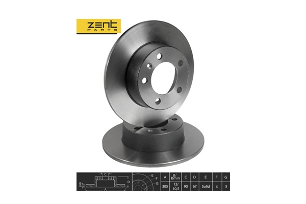 Brake Disc (Z06237)