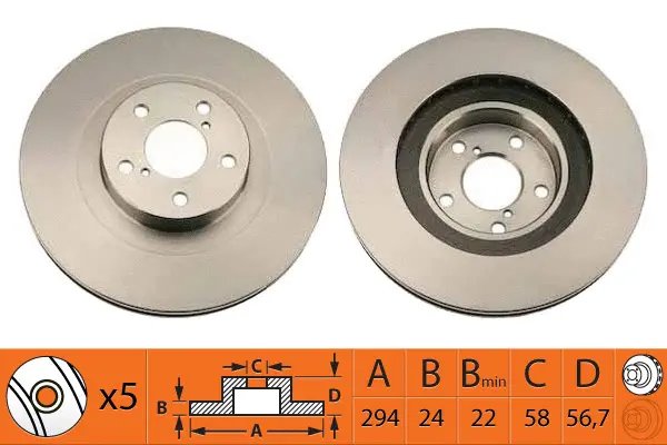 Brake Disc (BR27106T)