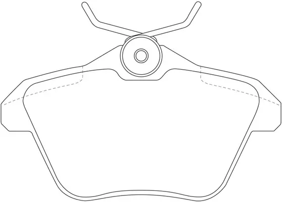 Brake Pad Set, disc brake (BP41104)