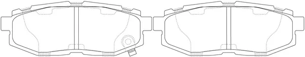 Brake Pad Set, disc brake (BP27803)