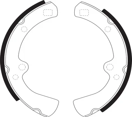 Brake Shoe Set (BS22122)