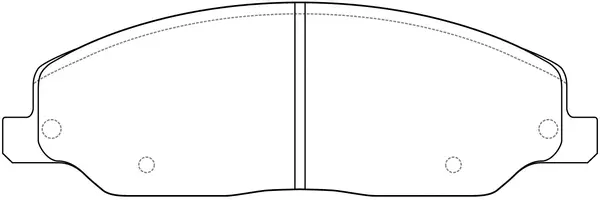 Brake Pad Set, disc brake (BP51614)