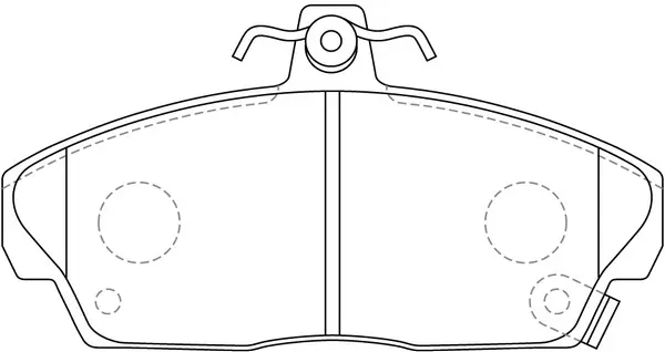 Brake Pad Set, disc brake (BP28103)