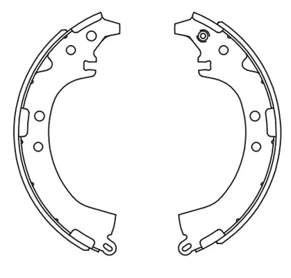 Brake Shoe Set (BS21333)