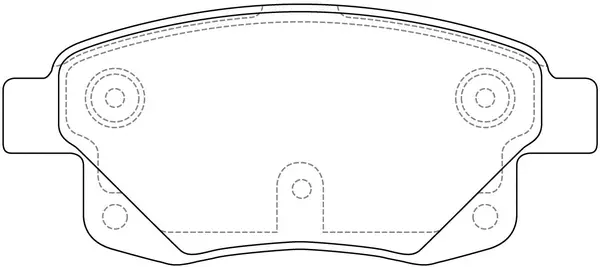 Brake Pad Set, disc brake (BP51431)