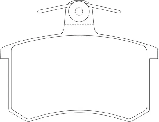 Brake Pad Set, disc brake (BP33017)