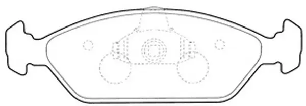 Brake Pad Set, disc brake (BP13805)