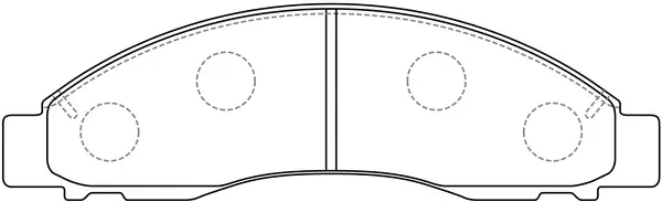 Brake Pad Set, disc brake (BP25392)