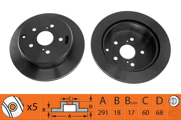 Brake Disc (BR21117T)