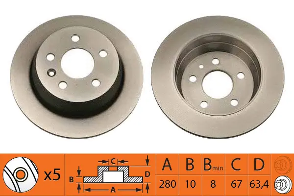Brake Disc (BR31106)
