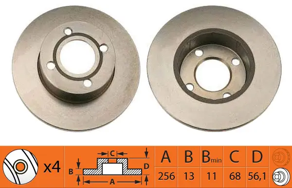 Brake Disc (BR33110)