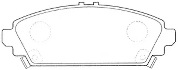 Brake Pad Set, disc brake (BP28526)