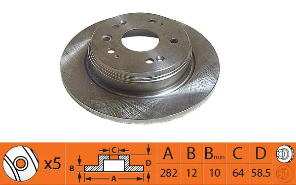 Brake Disc (BR28121)