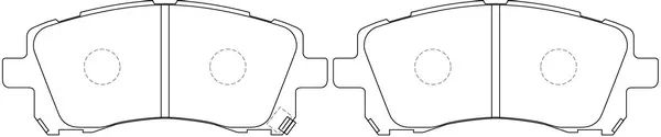 Brake Pad Set, disc brake (BP27390)