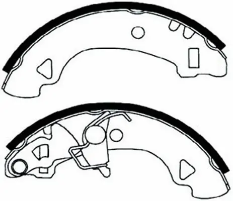 Brake Shoe Set (BS41601)