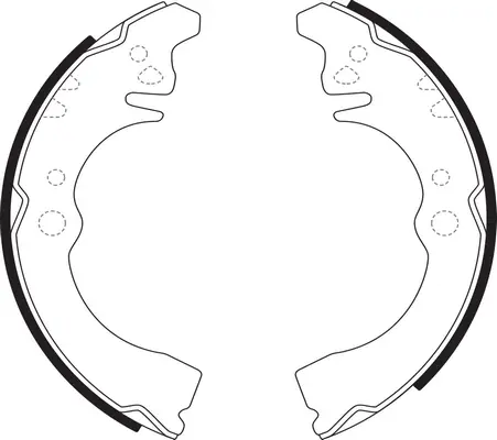 Brake Shoe Set (BS26029)