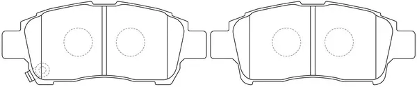 Brake Pad Set, disc brake (BP21471)