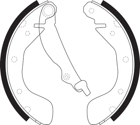 Brake Shoe Set (BS12174)