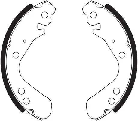 Brake Shoe Set (BS28004)