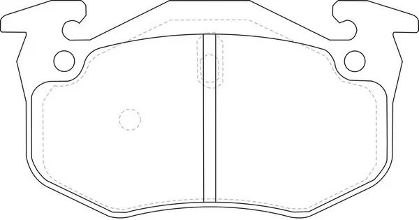 Brake Pad Set, disc brake (BP42270)