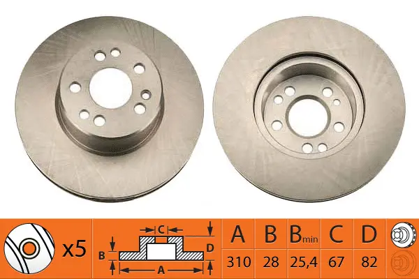 Brake Disc (BR31121T)