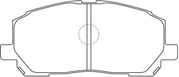 Brake Pad Set, disc brake (BP21457)