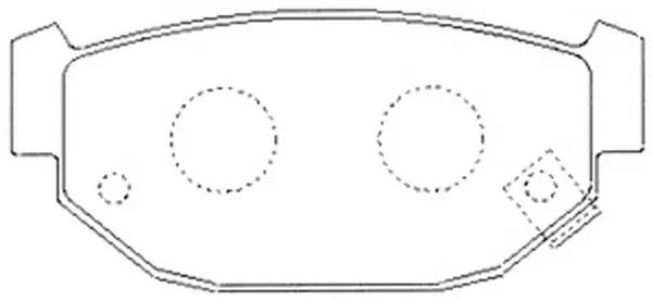 Brake Pad Set, disc brake (BP27207)