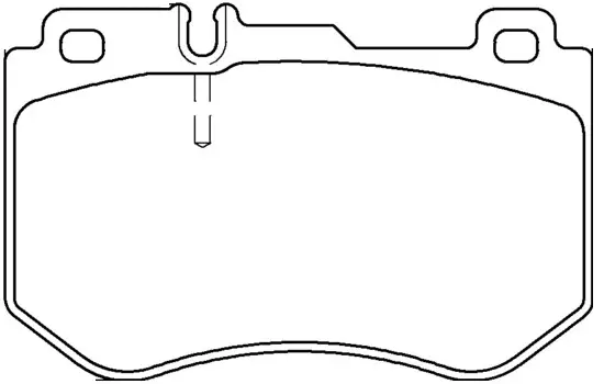 Brake Pad Set, disc brake (BP31031)